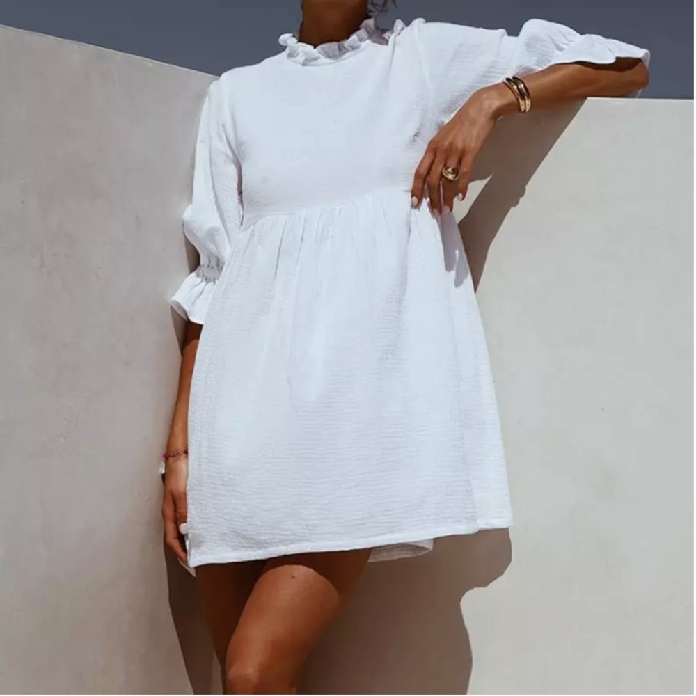 White Mini Dress